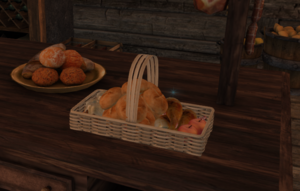 Food Basket in the Rusty Anchor Kitchen